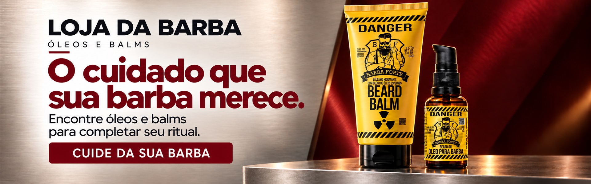 O cuidado que sua barba merece