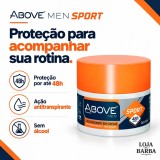 Kit 4 Creme Desodorante Above Men Sport e Sport Energy — ABOVE