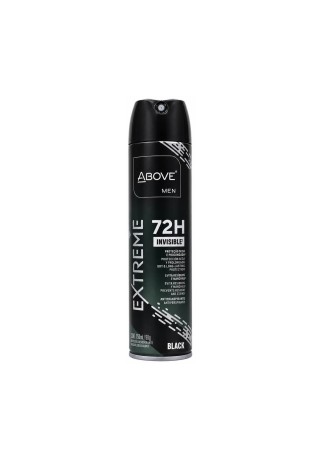 Desodorante Above Men Extreme Black 150ml Aerossol 72h — ABOVE