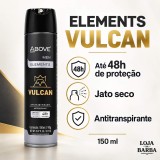 Kit 3 Desodorantes Above Men Elements Vulcan 150ml 48h — ABOVE