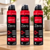 Kit 3 Desodorantes Above Men Feel Free Zero 150ml — ABOVE