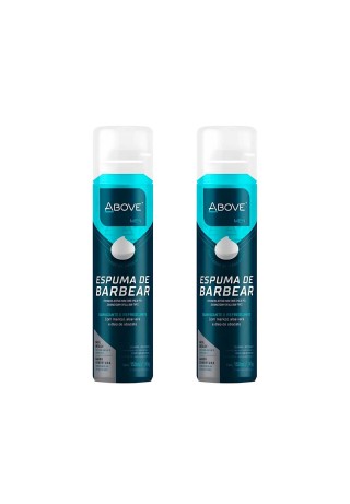 Kit 2 Espuma de Barbear Above Mentol e Aloe Vera — ABOVE