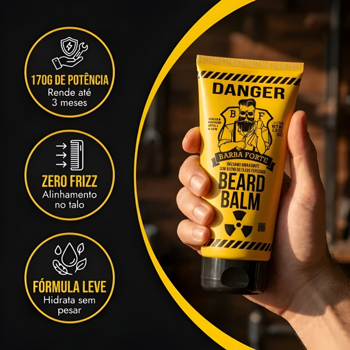 Kit 2 Balm para Barba Danger Barba Forte — BARBA FORTE
