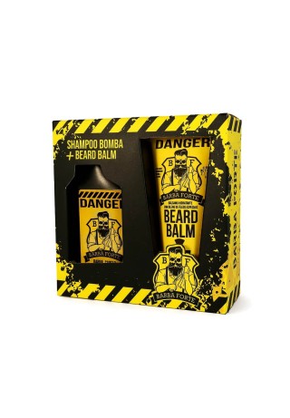Kit Danger Barba Forte - Shampoo Bomba + Beard Balm — BARBA FORTE