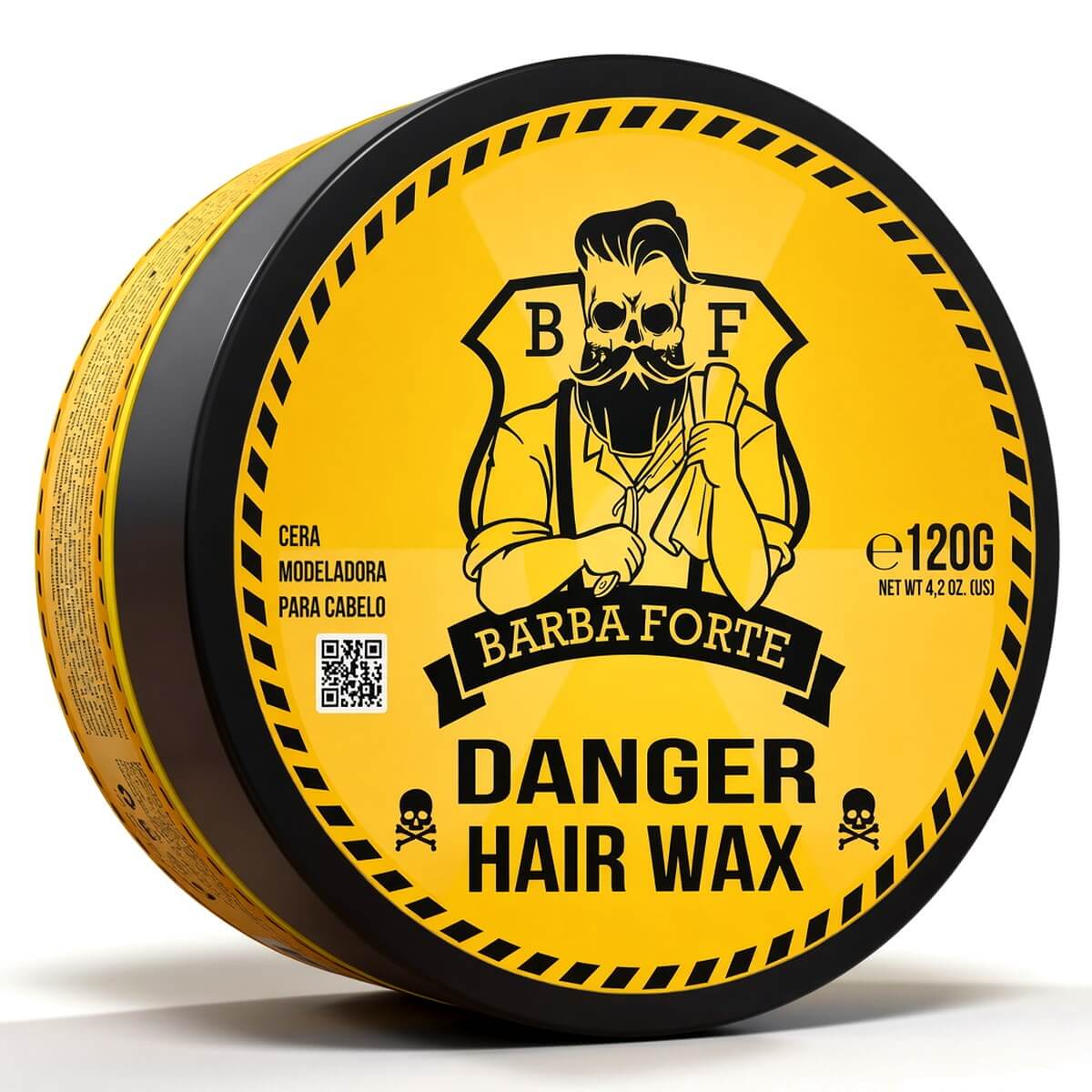Cera Modeladora Barba Forte Danger 120g — BARBA FORTE