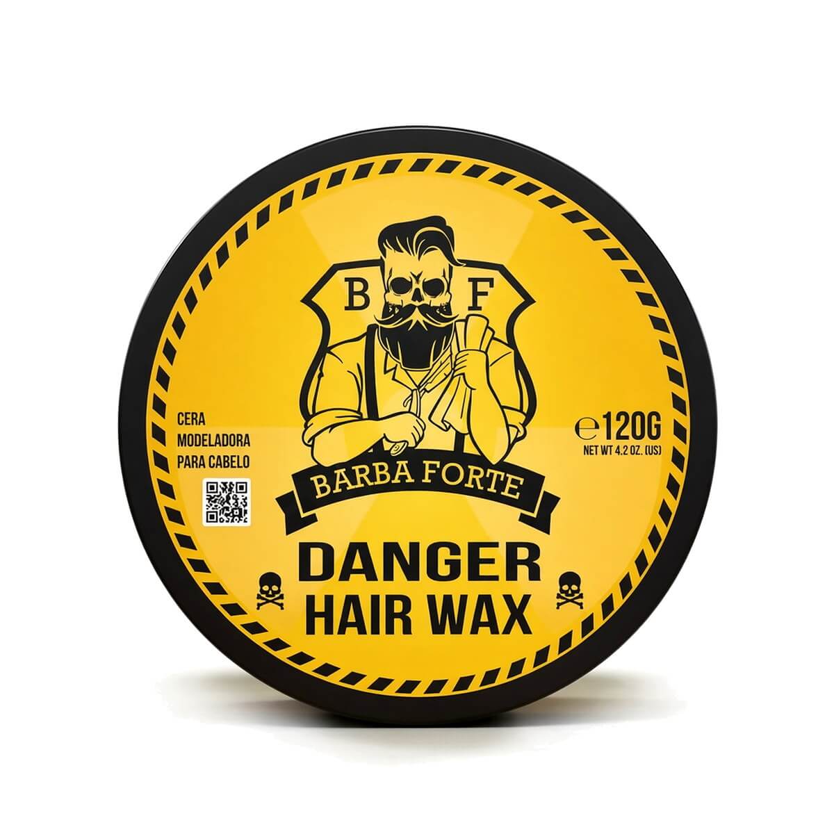 Cera Modeladora Barba Forte Danger 120g — BARBA FORTE