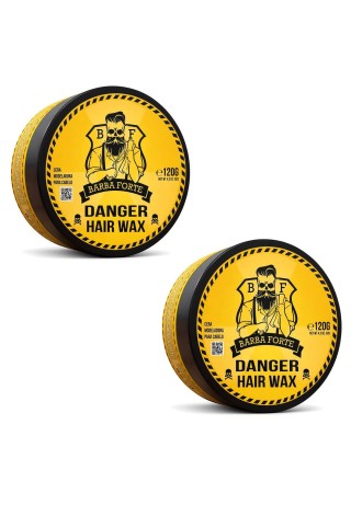 Kit 2 Cera Modeladora Danger Barba Forte - Efeito Brilho — BARBA FORTE