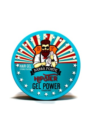 Gel para Cabelo Barba Forte Hipster Power Extra Forte — BARBA FORTE