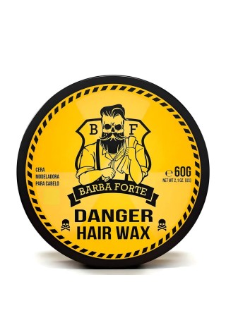 Cera Modeladora para Cabelo Barba Forte Danger 60g — BARBA FORTE