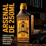Kit para Barba Danger Barba Forte Shampoo Balm e Óleo — BARBA FORTE