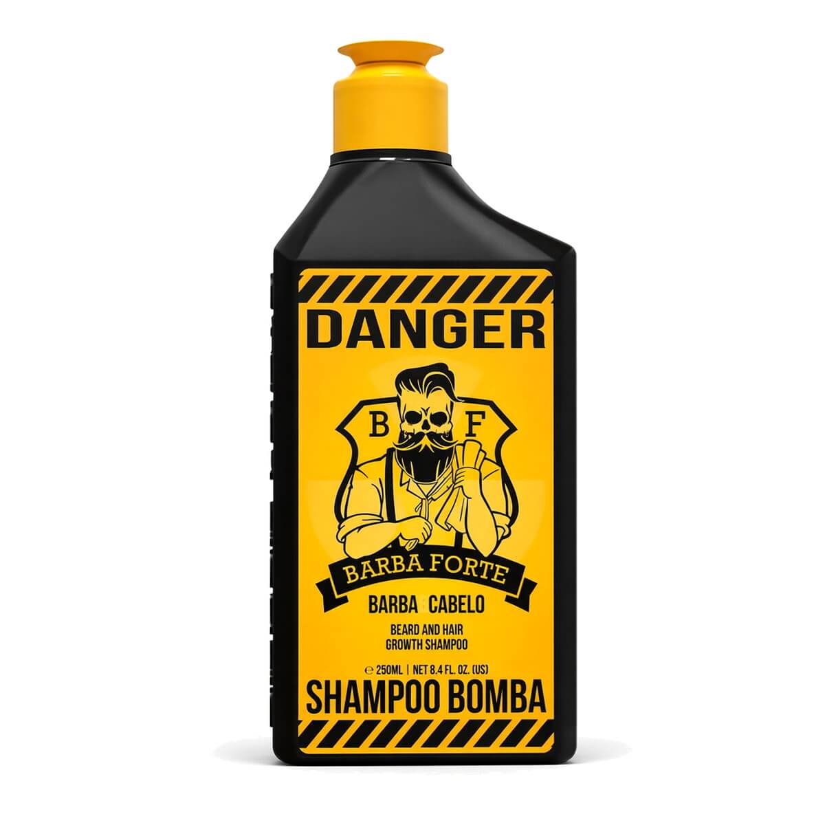 Kit para Barba Danger Barba Forte Shampoo Balm e Óleo — BARBA FORTE