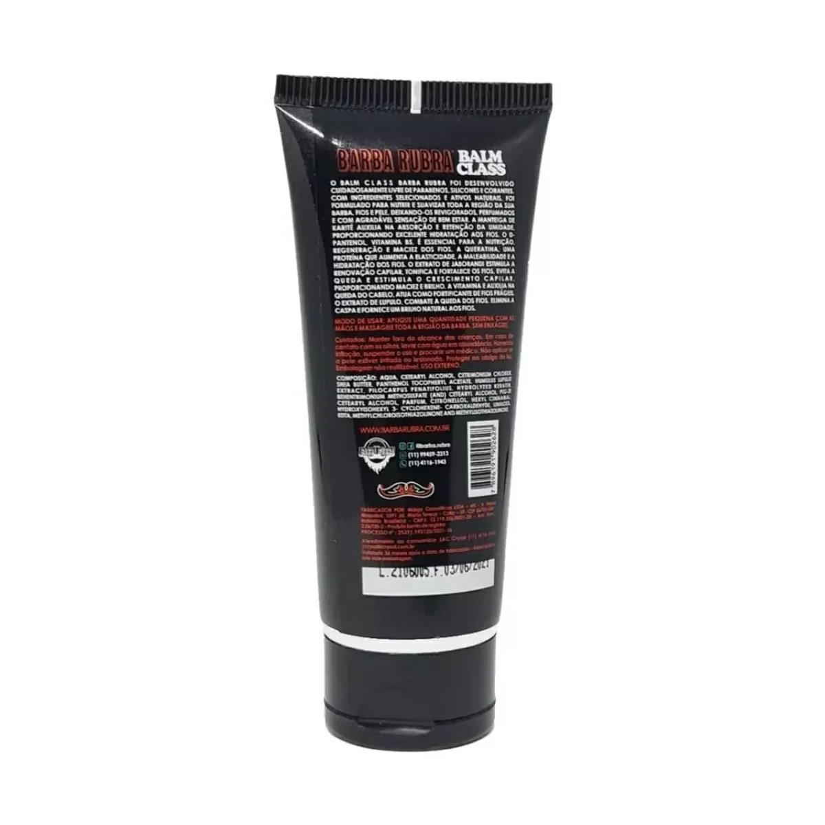 Balm de Barba 100ml Barba Rubra Class - Hidrata e Condiciona — BARBA RUBRA