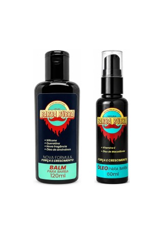 Kit para Barba Balm + Óleo - Barba Rubra — BARBA RUBRA