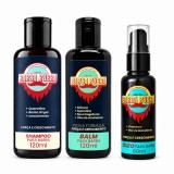 Kit para Barba Shampoo + Óleo + Balm - Barba Rubra — BARBA RUBRA