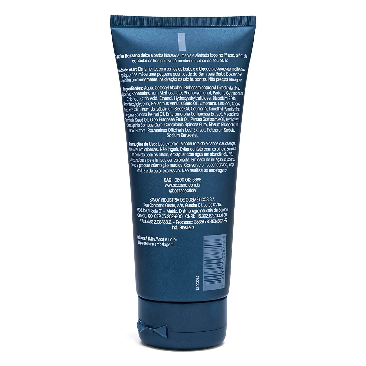 Balm Hidratante Barba e Bigode Bozzano 90g — BOZZANO