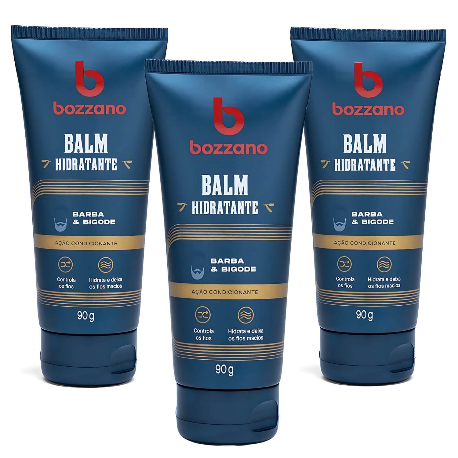 Kit 3 Balms para Barba e Bigode Bozzano — BOZZANO
