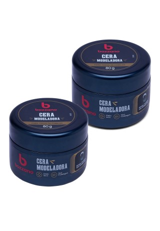 Kit 2 Ceras Modeladoras de Cabelo Bozzano — BOZZANO