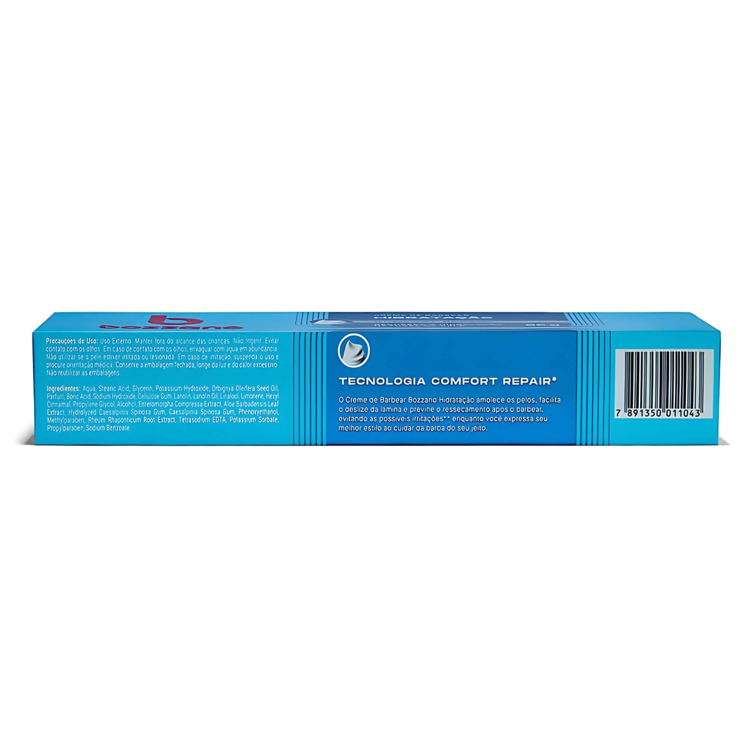 Kit 6 Cremes de Barbear Bozzano Hidratação — BOZZANO
