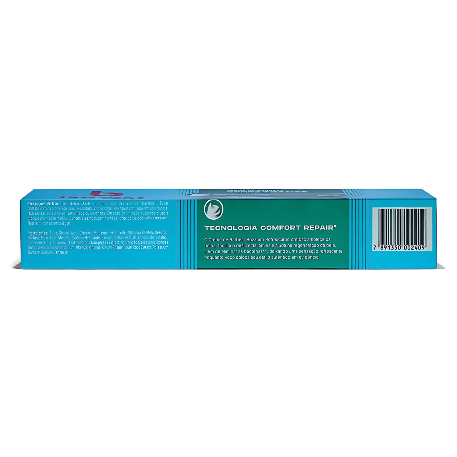 Kit 2 Creme de Barbear e Loção Pós Barba Bozzano Antibac — BOZZANO