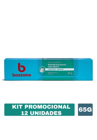 Kit 12 Cremes de Barbear Bozzano Refrescante — BOZZANO