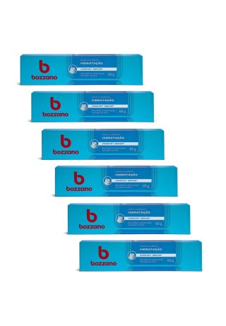 Kit 6 Cremes de Barbear Bozzano Hidratação — BOZZANO