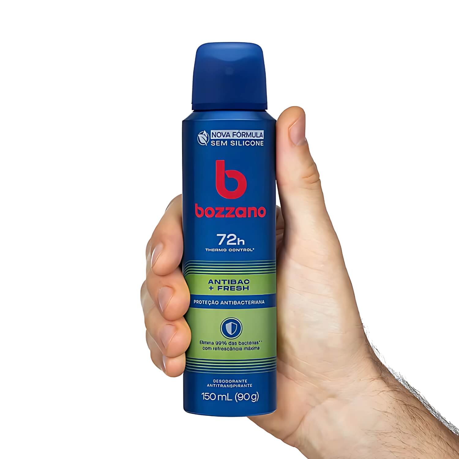 Kit 2 Desodorante Antitranspirante Bozzano Antibac Fresh — BOZZANO