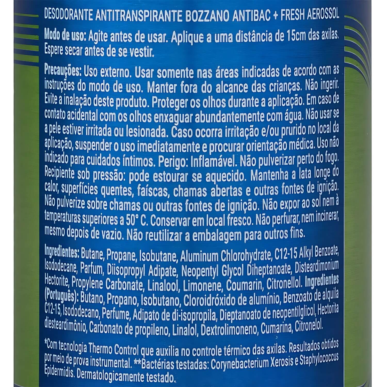 Kit 2 Desodorante Antitranspirante Bozzano Antibac Fresh — BOZZANO