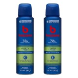 Kit 2 Desodorante Antitranspirante Bozzano Antibac Fresh — BOZZANO