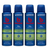 Kit 4 Desodorante Antitranspirante Bozzano Antibac Fresh — BOZZANO