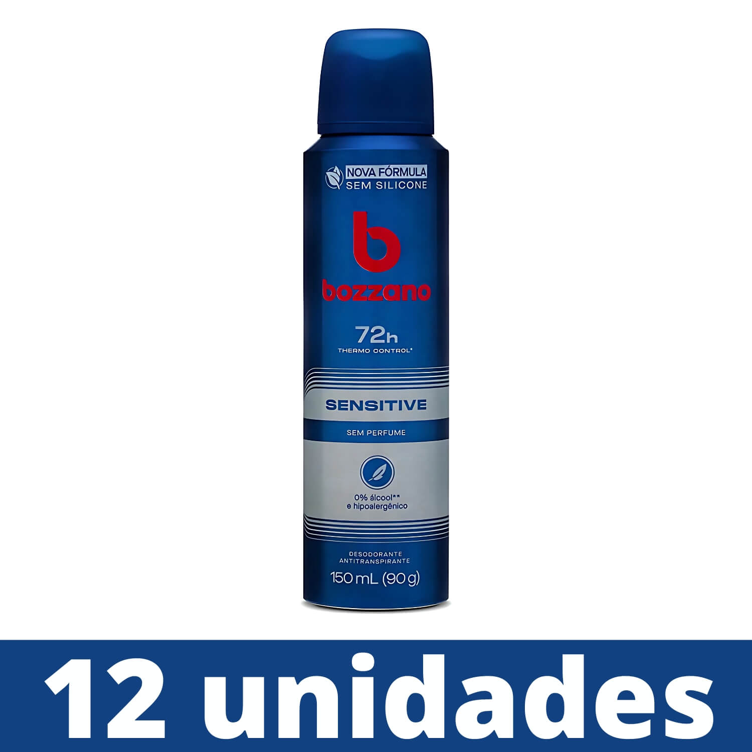 Kit 12 Desodorantes Bozzano Sensitive — BOZZANO