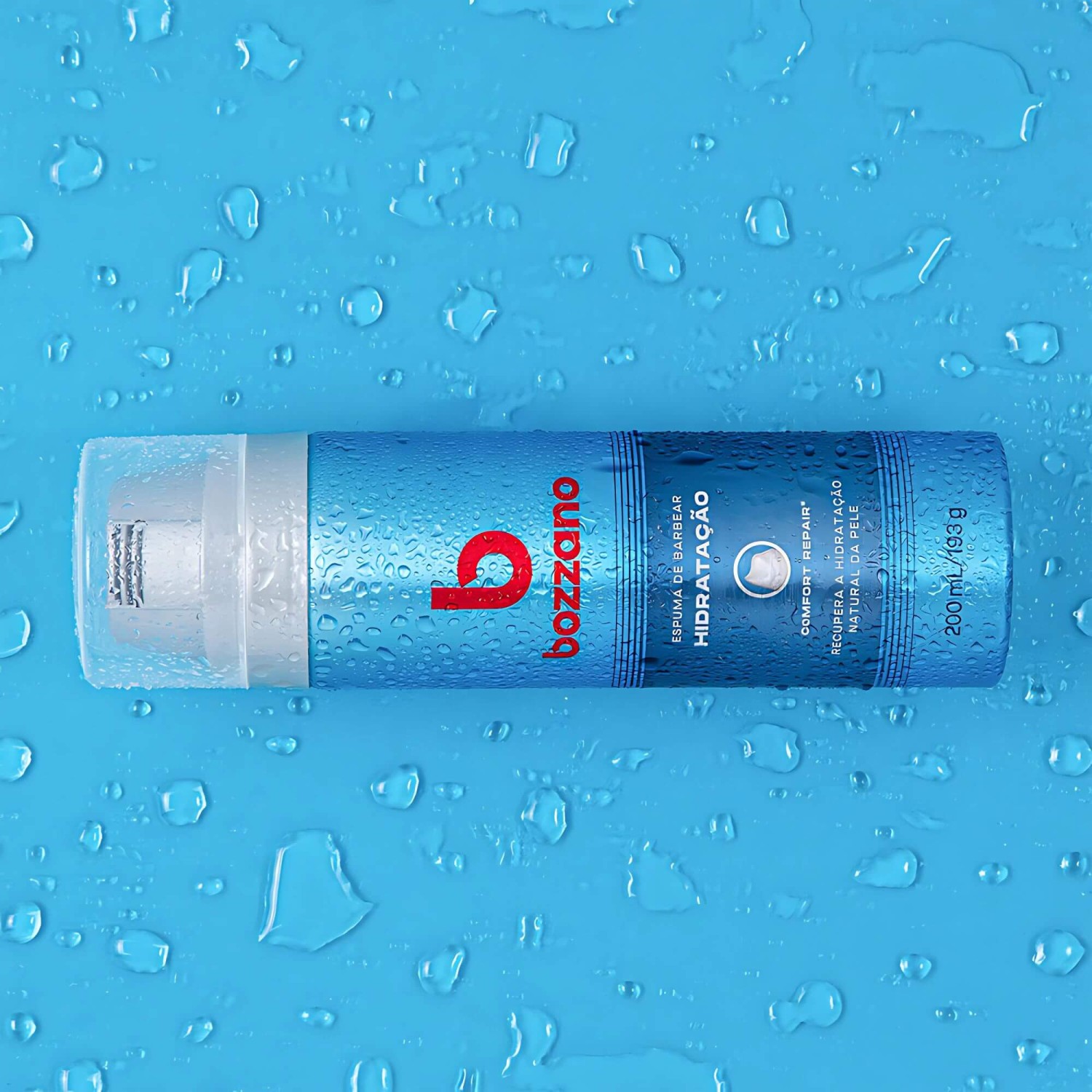 Espuma de Barbear Bozzano Hidratação 200ml — BOZZANO