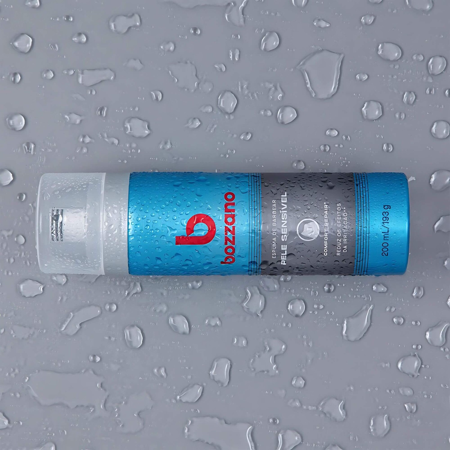 Espuma de Barbear Bozzano Pele Sensível 200ml — BOZZANO
