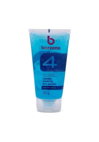 Gel Fixador Bozzano Mega Forte Fator 4 150g — BOZZANO