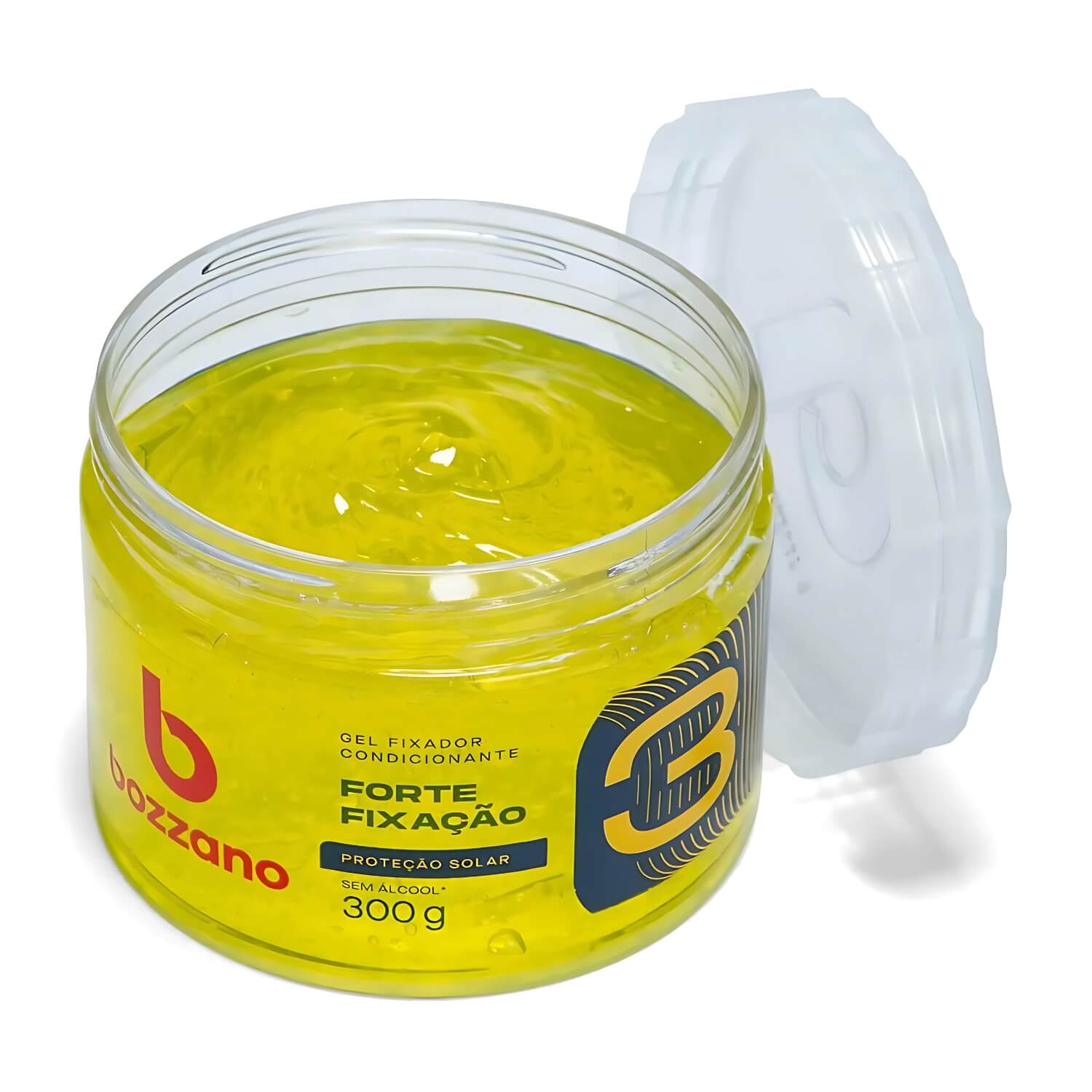 Kit 2 Gel Fixador para Cabelo Bozzano Fator 3 Proteção Solar — BOZZANO