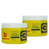 Kit 2 Gel Fixador para Cabelo Bozzano Fator 3 Proteção Solar — BOZZANO