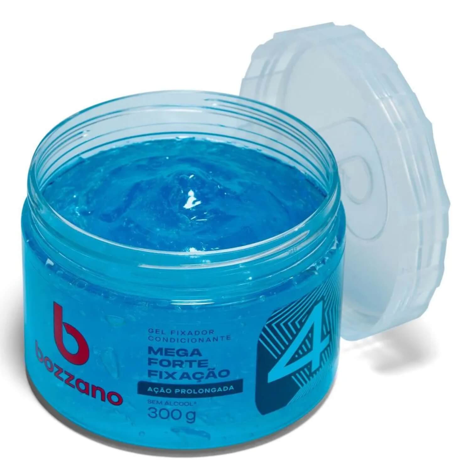 Kit 2 Géis Fixadores Bozzano Fator 4 Mega Forte — BOZZANO