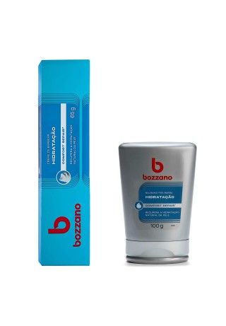 Kit Creme de Barbear e Pós Barba Bozzano Hidratação — BOZZANO