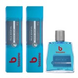 Kit 2 Creme de Barbear e Loção Pós Barba Bozzano Night Blue — BOZZANO
