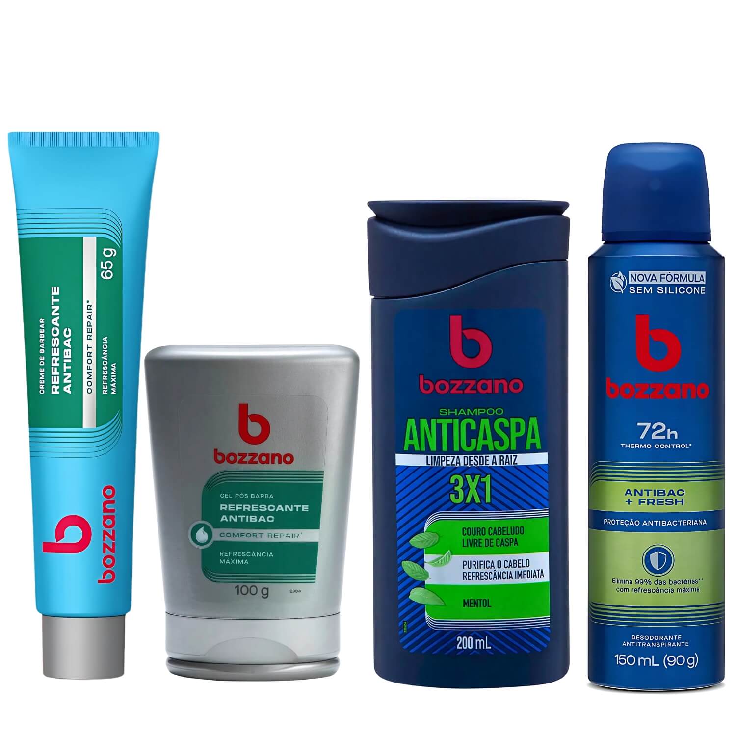 Kit Bozzano - Rotina Cabelo, Barba e Corpo — BOZZANO
