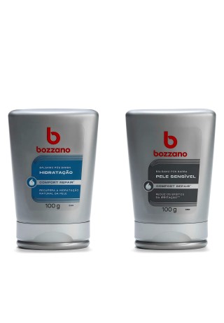 Kit 2 Bálsamos Pós-Barba Bozzano Hidratação e Pele Sensível — BOZZANO