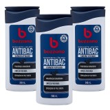 Kit 3 Sabonete Líquido Bozzano Antibacteriano Carvão Ativado — BOZZANO