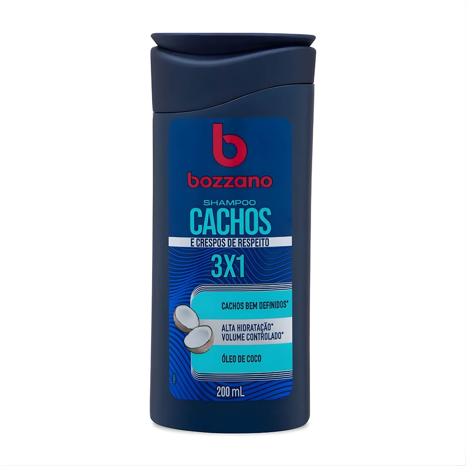 Shampoo Cachos e Crespos 3x1 Bozzano 200ml — BOZZANO