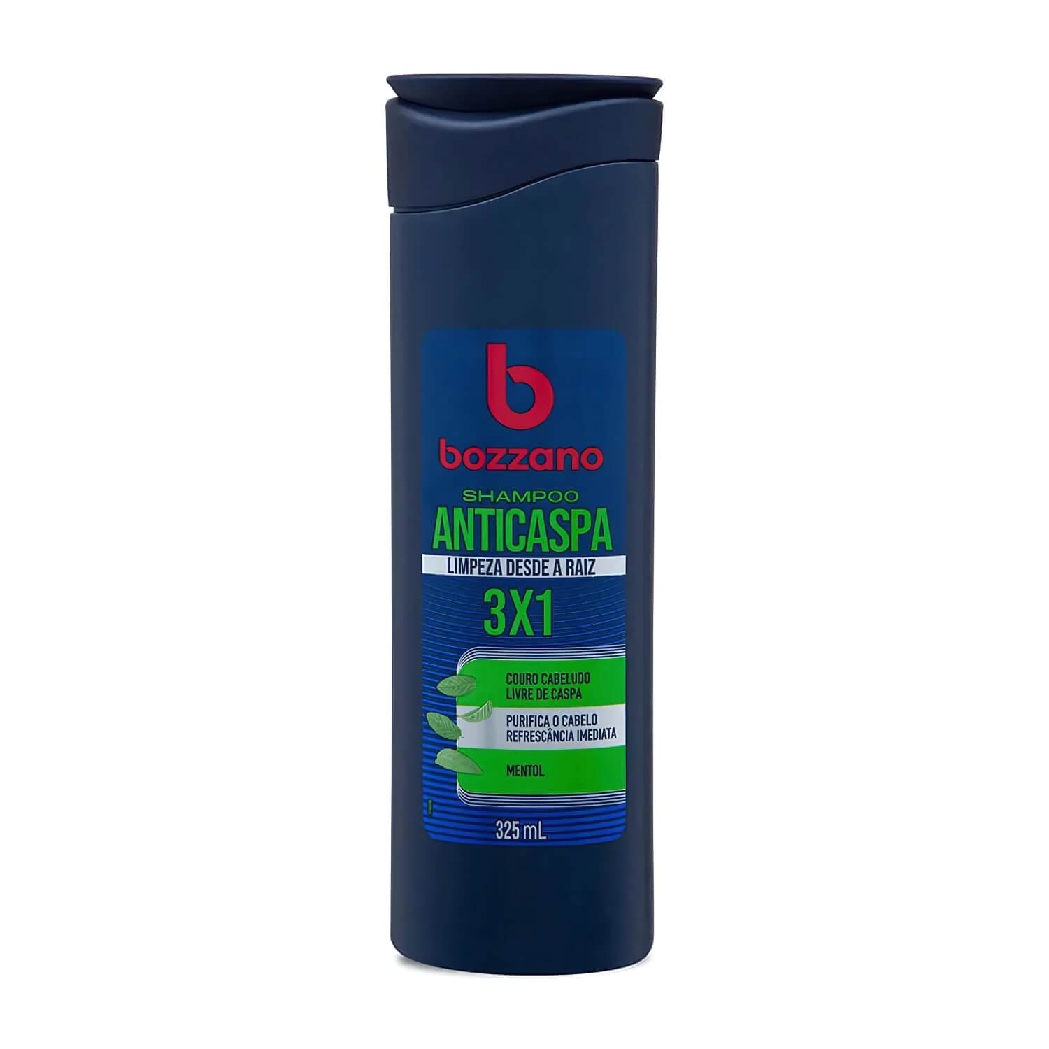 Kit 2 Shampoos Anticaspa Bozzano 3 em 1 — BOZZANO