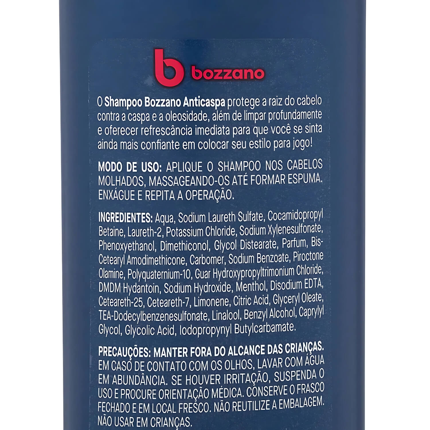 Kit 2 Shampoos Anticaspa Bozzano 3 em 1 — BOZZANO