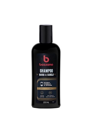 Shampoo para Barba, Cabelo e Bigode Bozzano 200ml — BOZZANO