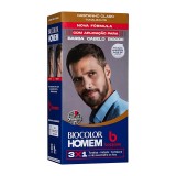 Kit 3 Tonalizantes Biocolor Homem Bozzano Castanho Claro — BOZZANO