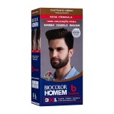 Kit 2 Tonalizantes Biocolor Homem Bozzano Castanho Médio — BOZZANO