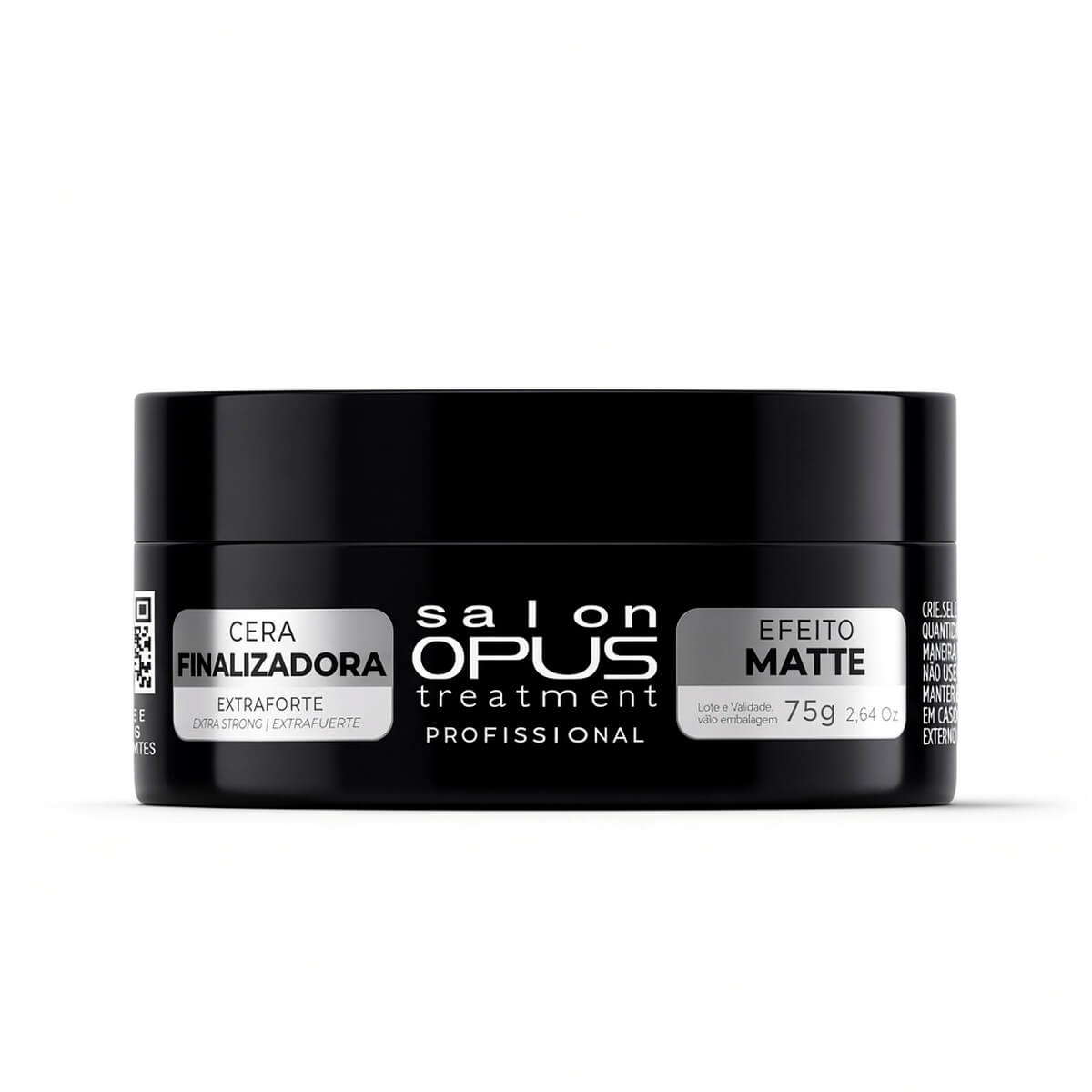 Kit 2 Cera Modeladora Salon Opus Cless Matte Extra Forte — CHARMING