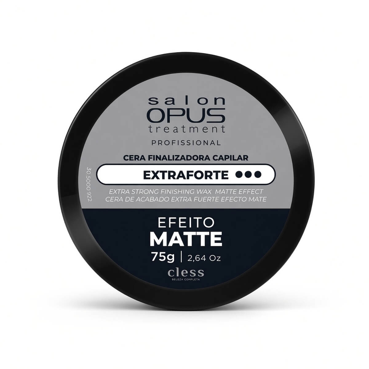 Kit 2 Cera Modeladora Salon Opus Cless Matte Extra Forte — CHARMING