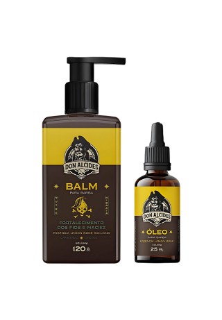 Kit para Barba - Balm + Óleo Don Alcides Lemon Bone — DON ALCIDES